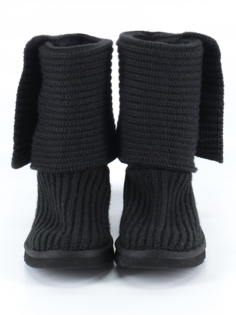 UGG Cozy Knit Buttoned Women's Black Booties